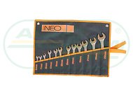 Set of spanners 12 parts CRV6-22mm NEO