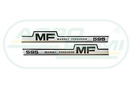 Komplet naklejek Massey Ferguson MF-595
